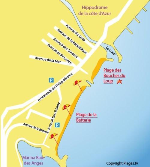 4 Pers , 100M De La Plage Marina Baie Des Anges French Riviera Villeneuve-Loubet Εξωτερικό φωτογραφία